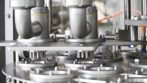 Автомат розлива шоколада в банки