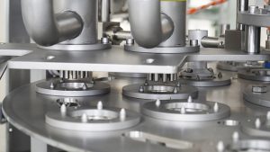 Автомат розлива шоколада в банки