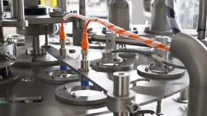 Автомат розлива шоколада в банки