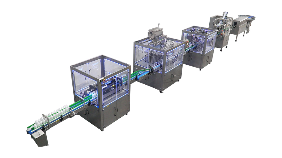 Машина для розлива молочной продукции