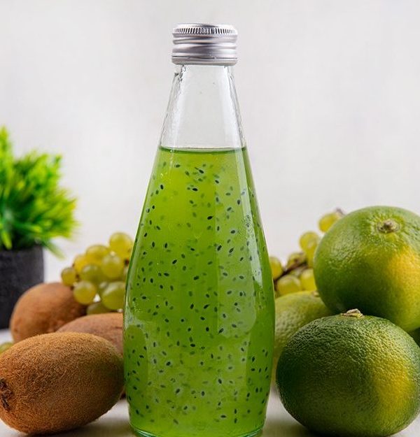 Наполнение чиа воды